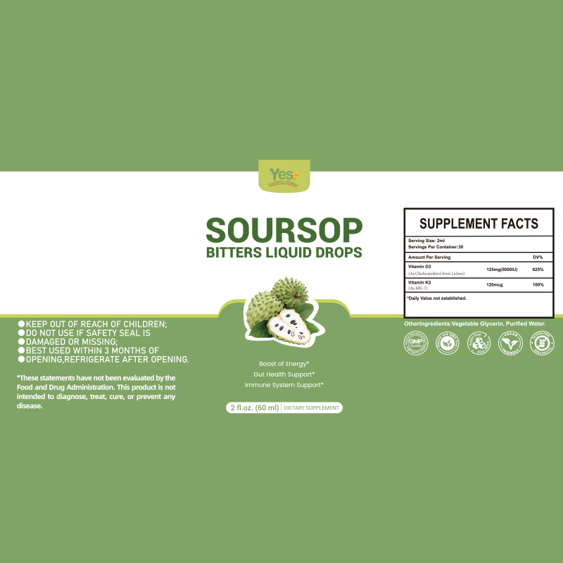 Soursop Bitters Liquid Drops