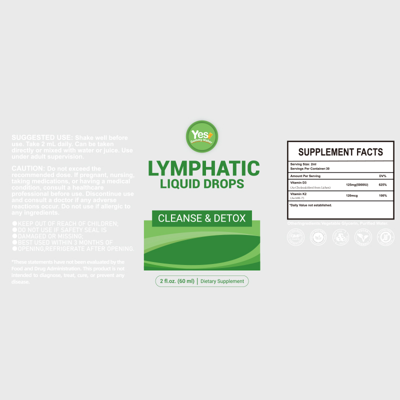 Lymphatic Liquid Drops