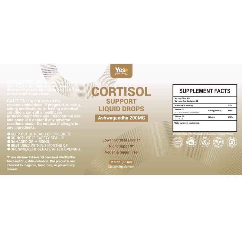 Cortisol Support Liquid Drops